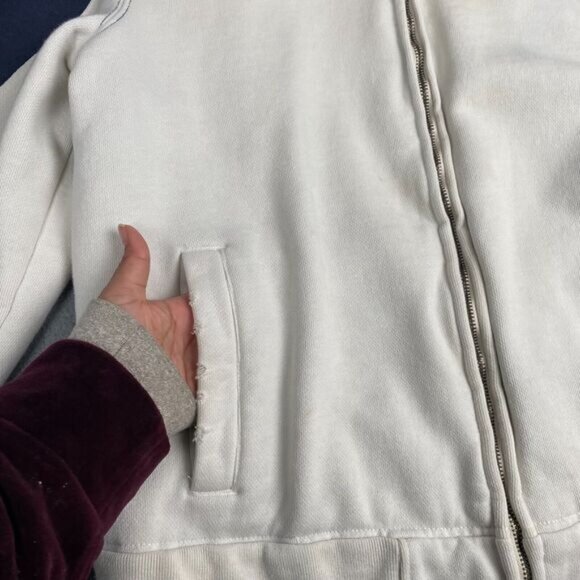 RARE Vintage Abercrombie & Fitch 90s NY Track Varsity Jacket Mens Size XL,Pocket - Picture 11 of 16